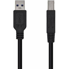 Aisens USB Kabelis Aisens A105-0445 Melns 3 m (1 gb.)