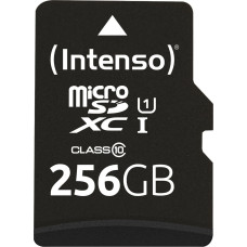 Intenso Карта памяти микро-SD с адаптером INTENSO 256 GB