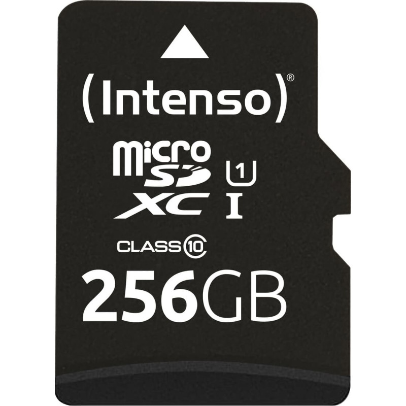 Intenso Mikro SD Atmiņas karte ar Adapteri INTENSO 256 GB