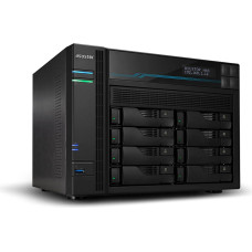 Asustor NAS Tīkla Suzrage Asustor Lockerstor 10 AS6510T Melns Intel Atom C3538