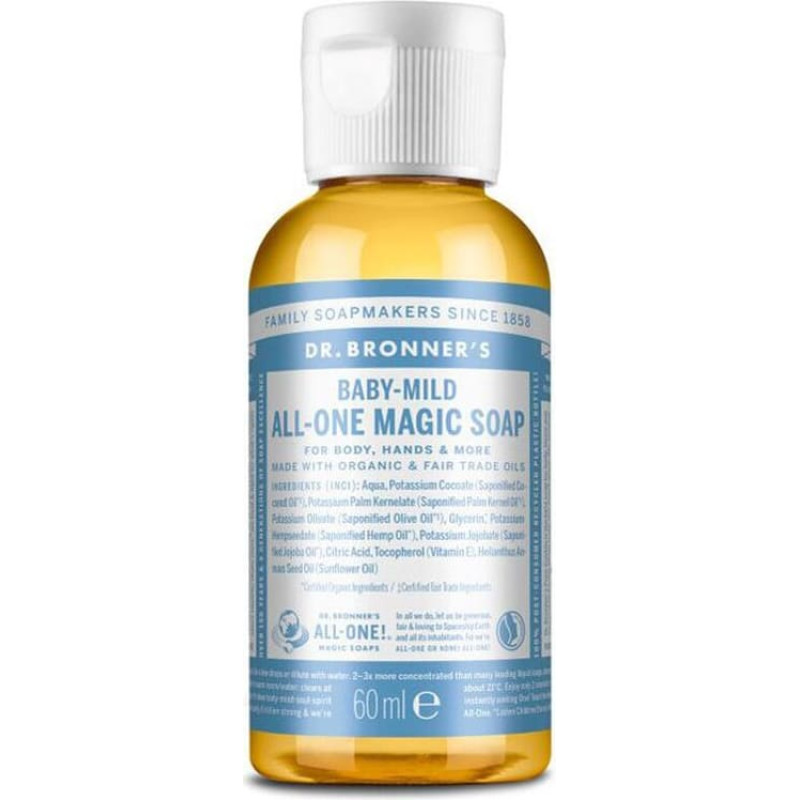 Dr Bronner's Šķidrās ziepes Dr Bronner's 60 ml Neitrāls