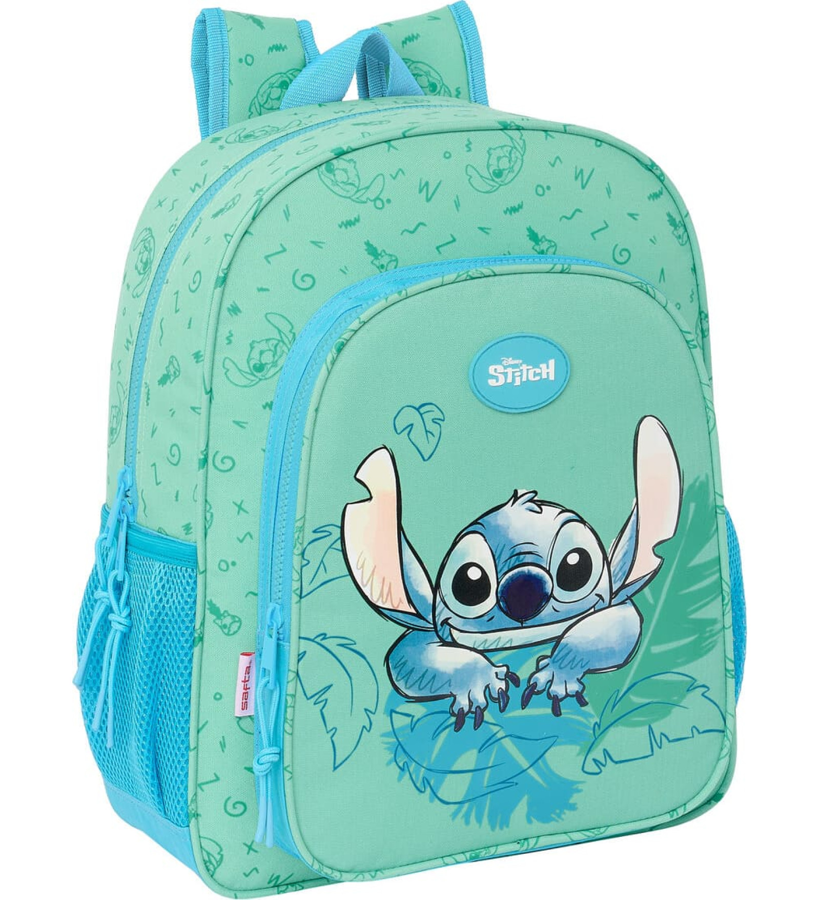 Lilo & Stitch Skolas soma Lilo & Stitch Aloha Tirkīzs 32 x 38 x 12 cm