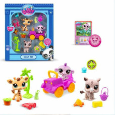 Bandai Playset Bandai Littlest Pet Shop SAFARI 8 Daudzums