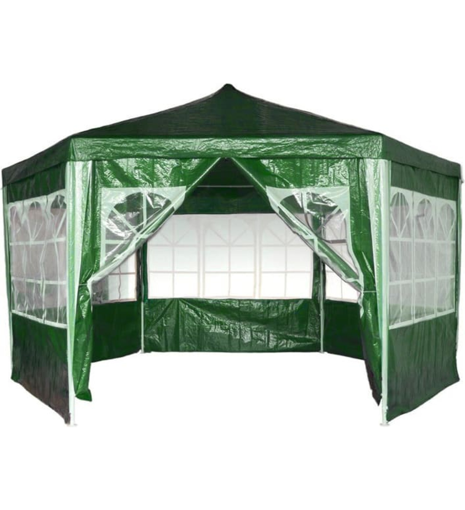 Komerciāla dārza paviljona telts 2x2x2m ar logiem
