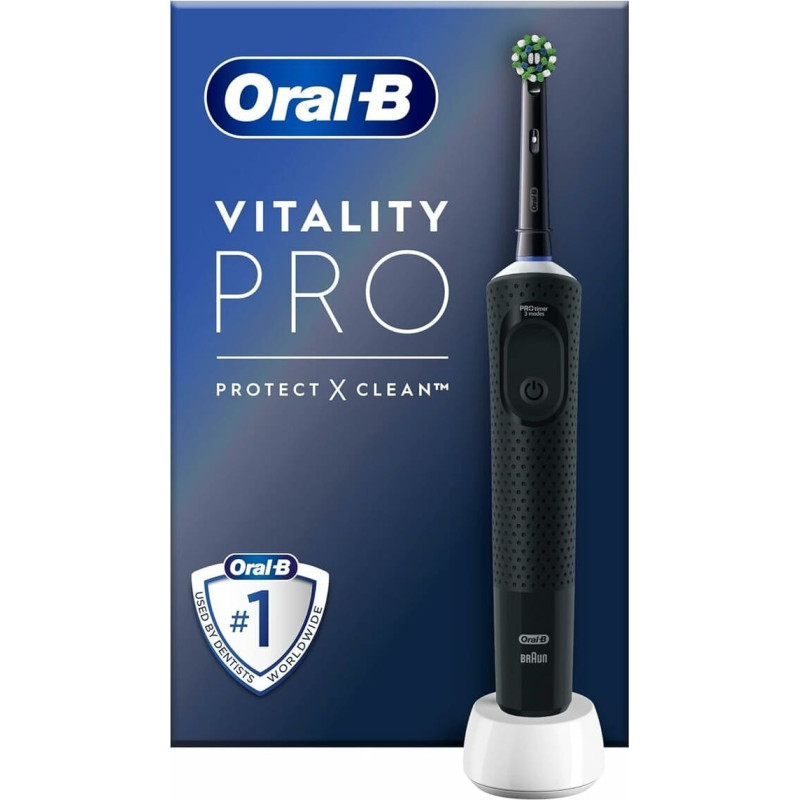 Oral-B Elektriskā Zobu Suka Oral-B Vitality Pro Melns