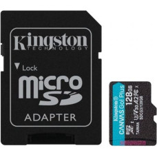 Kingston Mikro SD Atmiņas karte ar Adapteri Kingston SDCG3/128GB 128 GB