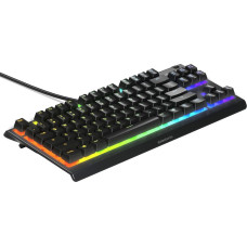 Steelseries Игровая клавиатура Gaming SteelSeries APEX 3 TKL Испанская Qwerty Чёрный RGB