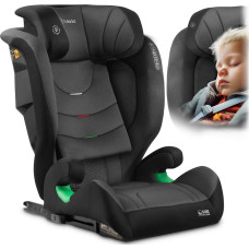 Nukido Louis Soft autokrēsliņš melns un pelēks 15-36 kg ISOFIX