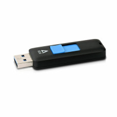 V7 Zīmuļasināmais V7 Flash Drive USB 3.0 Zils Zils/Melns 8 GB