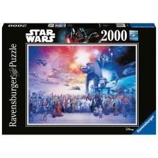 Ravensburger Puzle un domino komplekts Ravensburger 167012 Star Wars (2000 Daudzums)