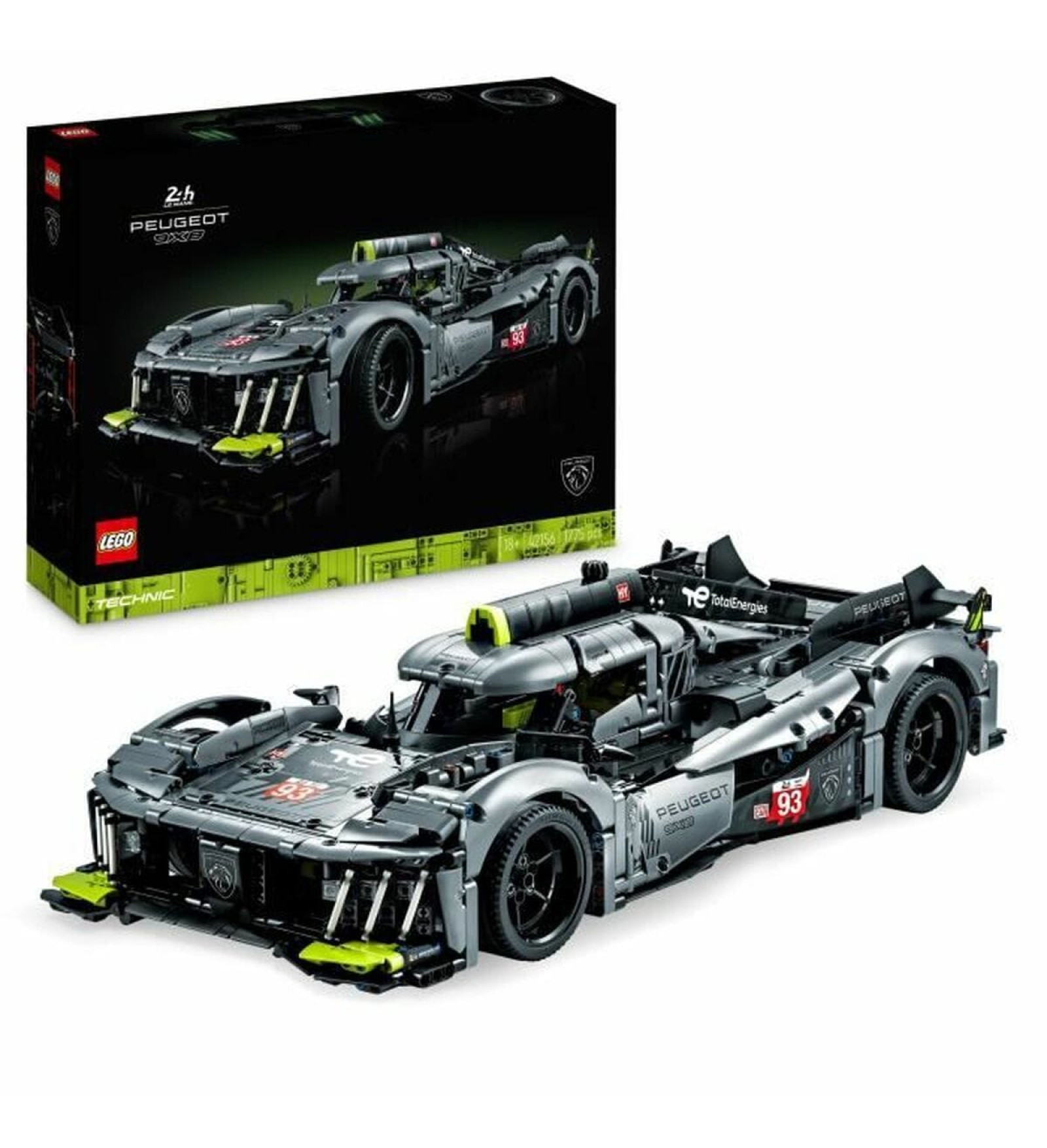 Lego Playset Lego Technic 42156 Peugeot 9x8 24h Le Mans Hybrid Hypercar