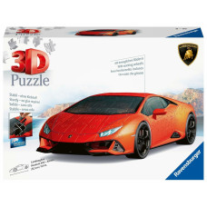 Ravensburger 3D Puzle Ravensburger Lamborghini 25 cm Automobilis 108 Daudzums