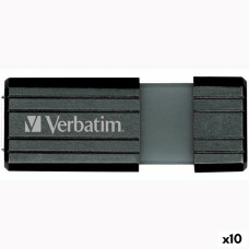 Verbatim USB Zibatmiņa Verbatim PinStripe Melns 32 GB