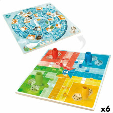 Colorbaby Parchis un Oca dēlis Colorbaby 25 x 1 x 25 cm (25 Daudzums) (6 gb.)