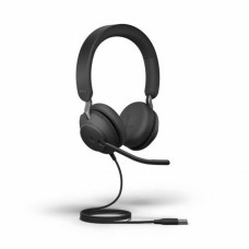 Jabra Austiņas ar Mikrofonu Jabra Evolve2 40 SE Melns