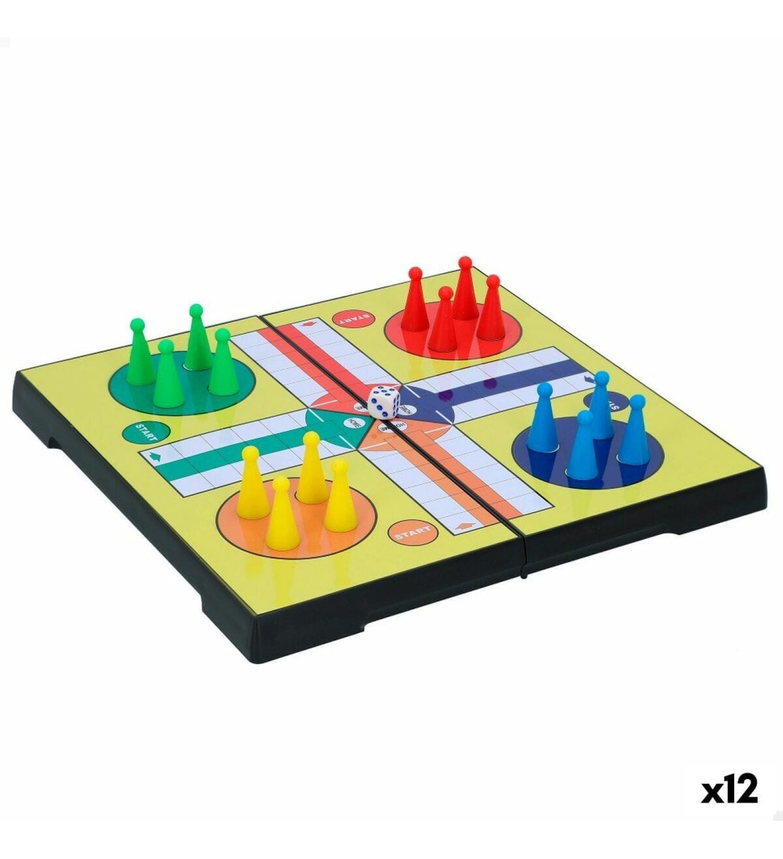 Colorbaby Parchis Colorbaby 20 x 2 x 20 cm (18 Daudzums) (12 gb.) Magnētisks Ceļojumi