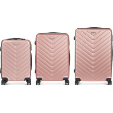 Набор багажа Розовый 3 Предметы