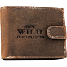 Always Wild Кожаный кошелек RFID N992L-CHM-BL