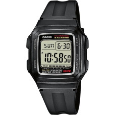 Casio Unisex Pulkstenis Casio F-201WA-1A (Ø 34 mm)