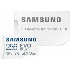 Samsung Mikro SD Atmiņas karte ar Adapteri Samsung EVO Plus 2023 256 GB