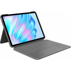 Logitech Клавиатура Logitech Серый AZERTY