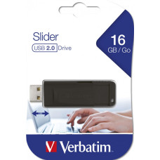 Verbatim USB Zibatmiņa Verbatim 98696 16GB Melns 16 GB (1 gb.)