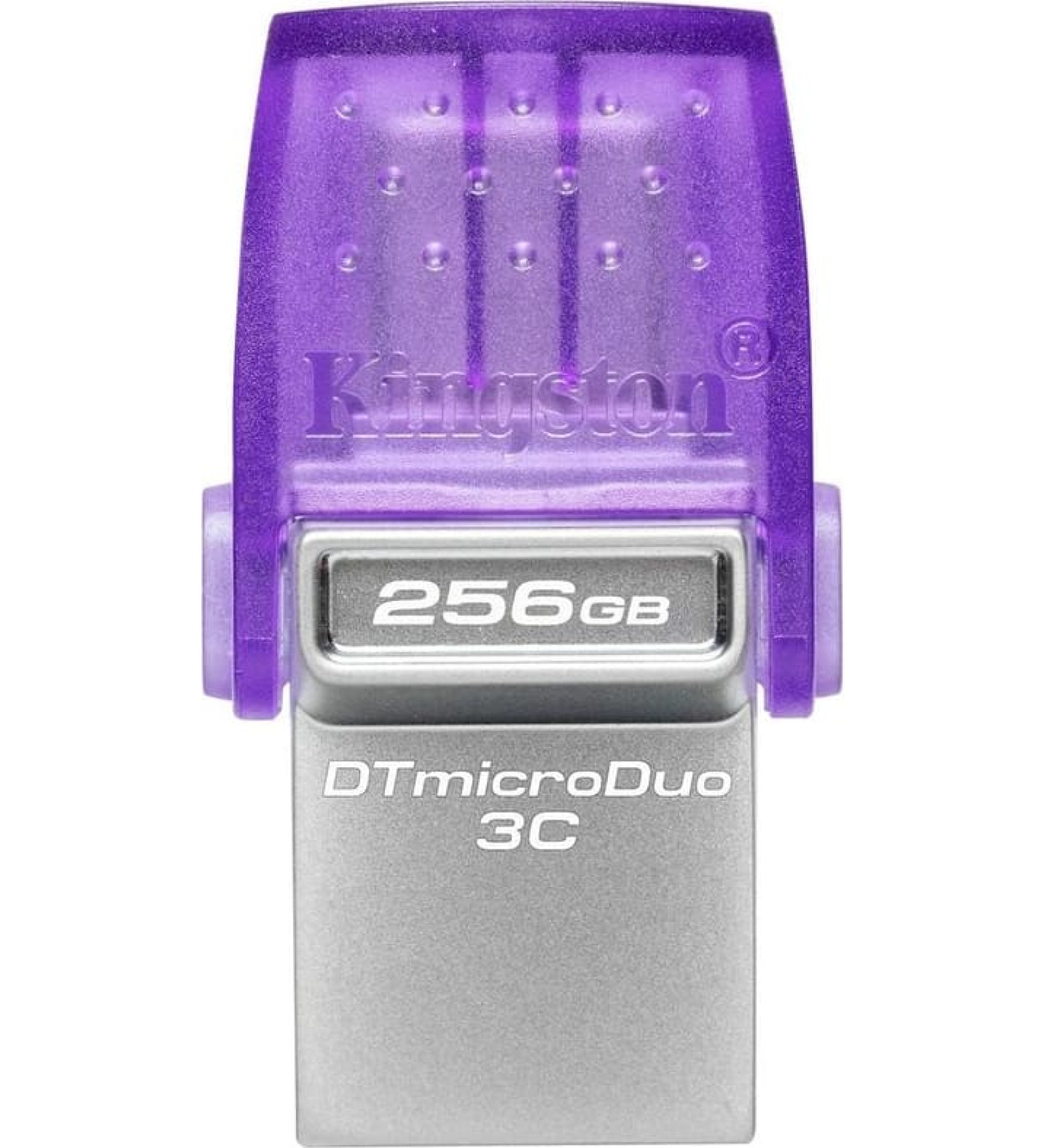 Kingston USB Zibatmiņa Kingston microDuo 3C Violets 256 GB (1 gb.)