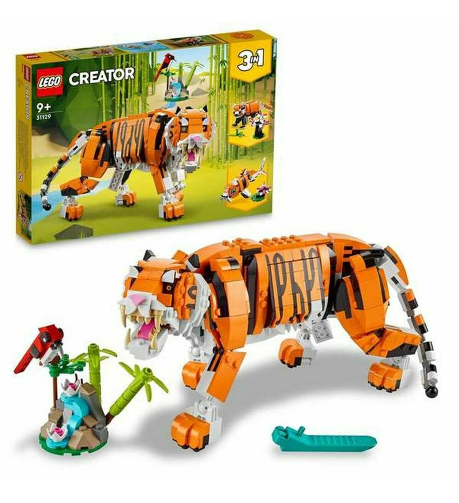 Lego Playset Lego Creator Majestic Tiger 31129 (755 pcs)