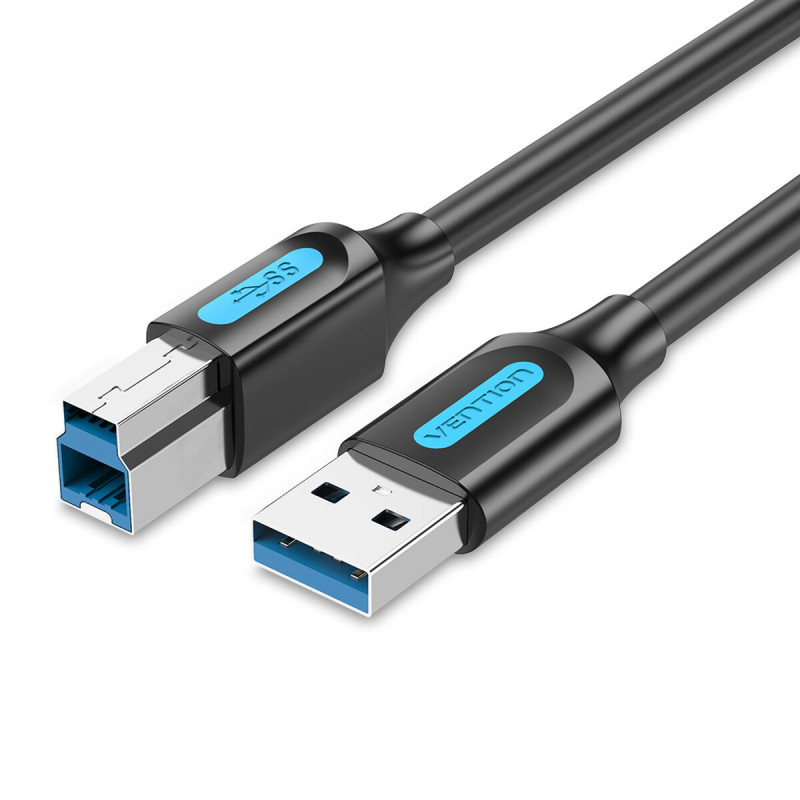 Vention USB Kabelis Vention COOBH Melns 2 m (1 gb.)