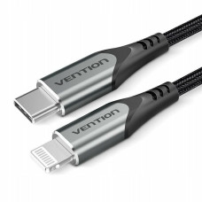 Vention Lightning Kabelis Vention TACHF Pelēks 1 m (1 gb.)