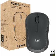 Logitech Беспроводная мышь Logitech M240 4000 dpi Графитовый