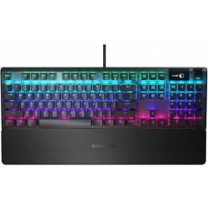 Steelseries Klaviatūra SteelSeries 64532 Melns Monohromatiskais Multi Spāņu Qwerty