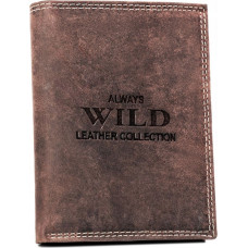 Always Wild Кожаный кошелек RFID N4-CHM-BL