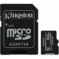 Kingston Карта памяти микро-SD с адаптером Kingston SDCS2/512GB 512 GB