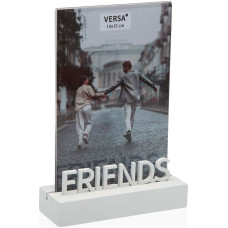 Versa Фото рамка Versa Friends Деревянный MDF 4 x 16,5 x 11,5 cm