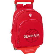 Sevilla Fútbol Club Skolas mugursoma ar riteņiem Sevilla Fútbol Club Sarkans 28 x 34 x 10 cm