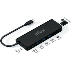 Nilox USB Centrmezgls Nilox 4k Alumīnijs HDMI
