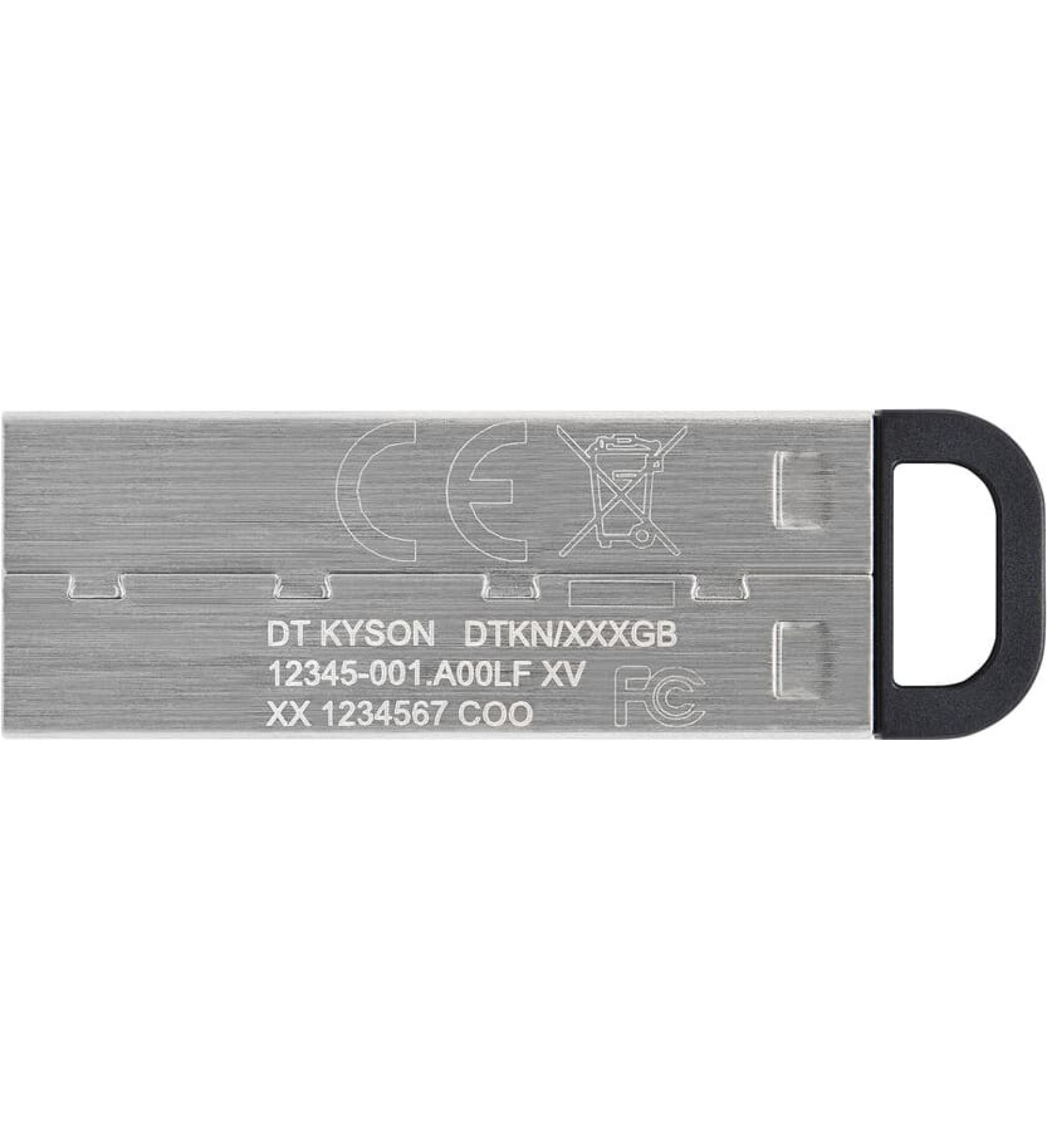 Kingston USB Zibatmiņa Kingston DTKN/512GB Sudrabains Tērauds 512 GB (1 gb.)