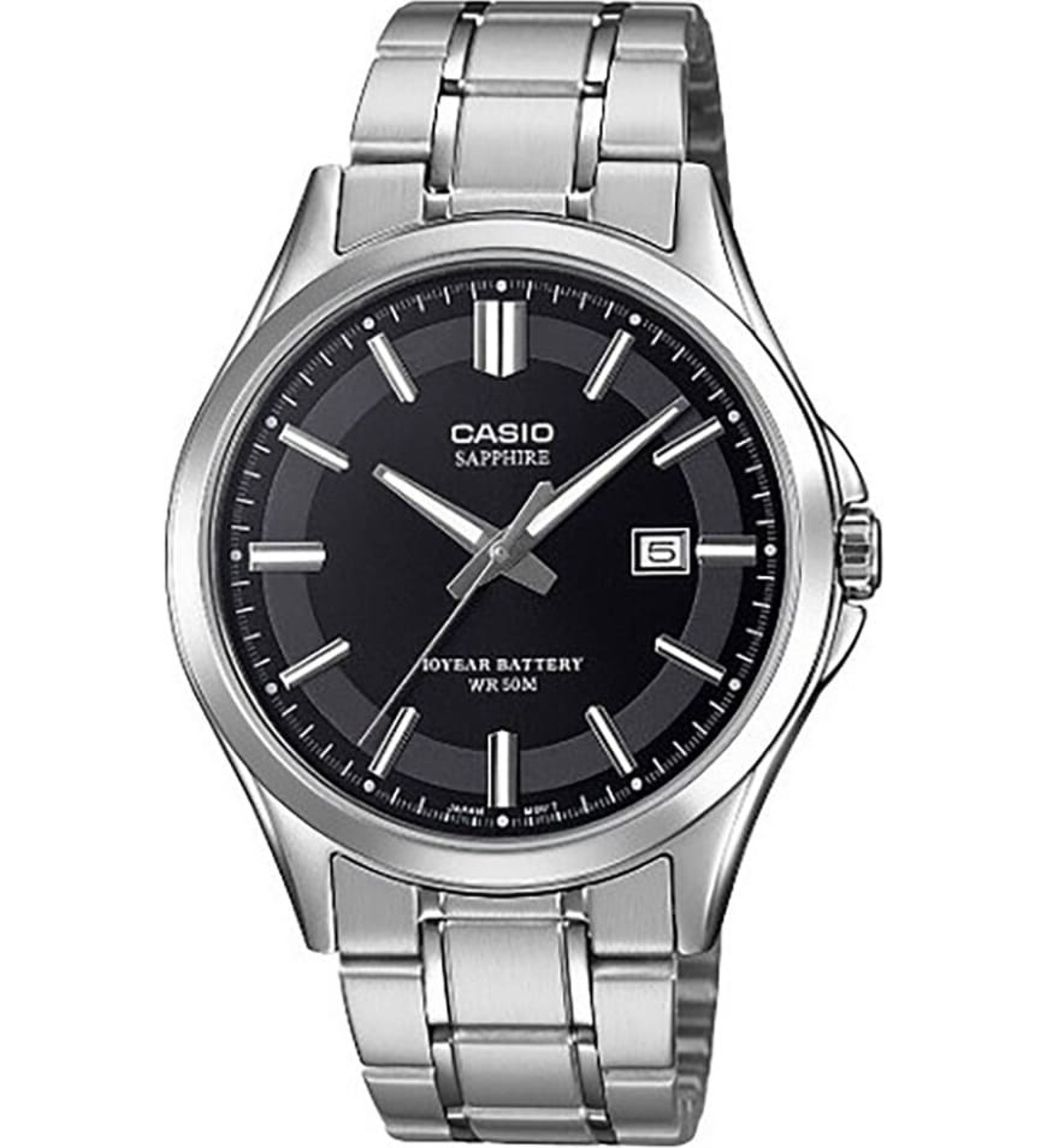 Casio Vīriešu pulkstenis MTS-100D-1AVDF + BOX (zd236a)