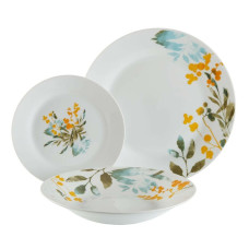 Versa Pusdienas Aprīkojuma Komplekts Versa Acuarela Porcelāns (18 pcs)