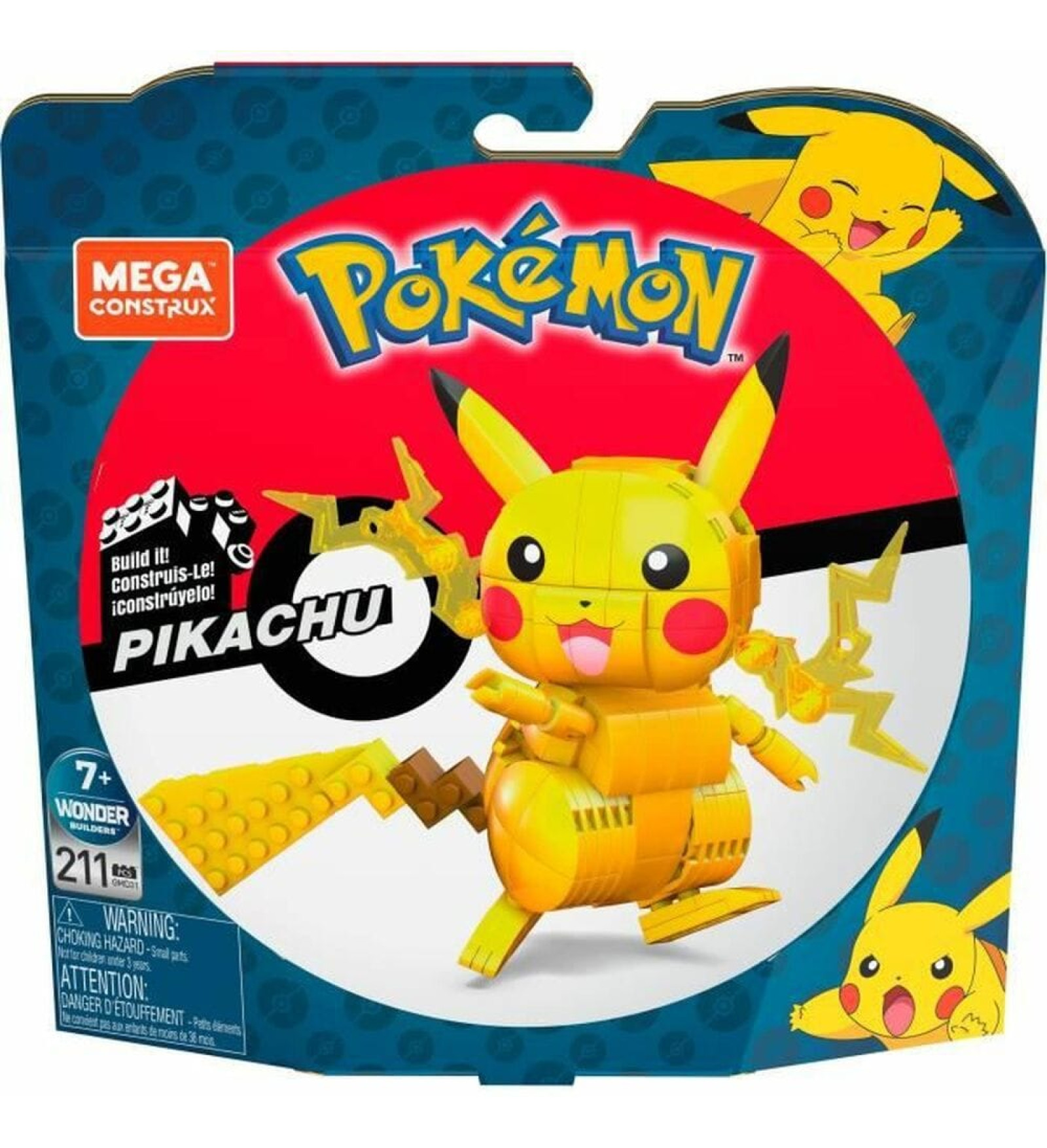 Pokemon Playset Pokémon Pikachu (211 Daudzums)