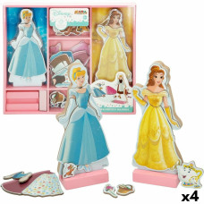 Princesses Disney Figūras Princesses Disney 9 x 20,5 x 1,2 cm 45 Daudzums 4 gb.