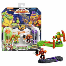 Teenage Mutant Ninja Turtles Combat figures Teenage Mutant Ninja Turtles Legends of Akedo: Michelangelo vs Evil Bepop