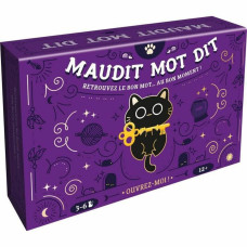 Asmodee Kāršu Spēles Asmodee Maudit Mot Dit (FR)