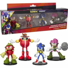 Sonic Savienotas Figūras Sonic Prime 4 Daudzums