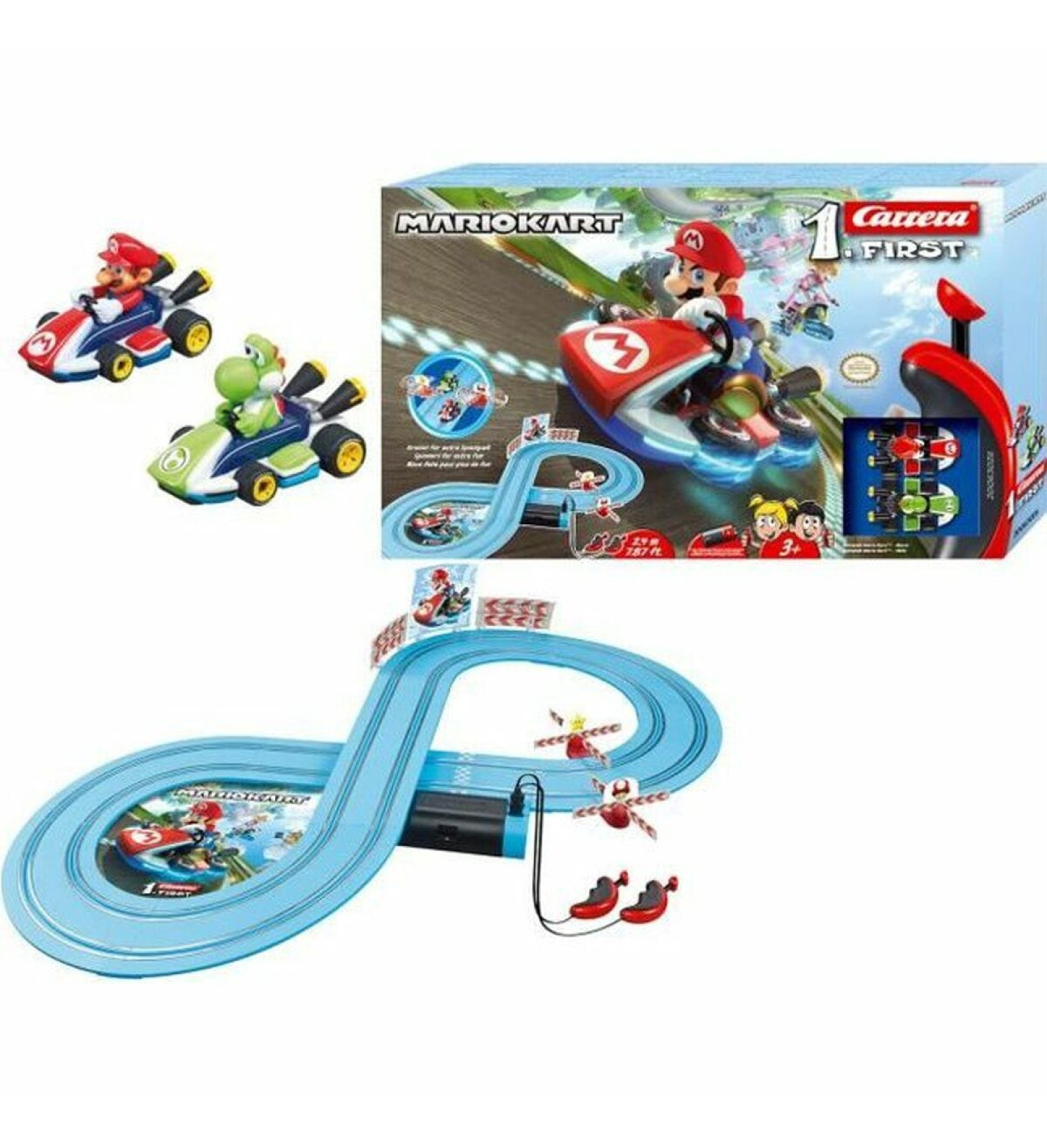 Carrera Sacensību Trase Mario Kart Carrera 2,4 m