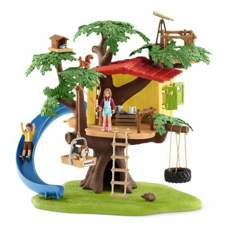 Schleich Playset Schleich Adventure tree house 28 Daudzums