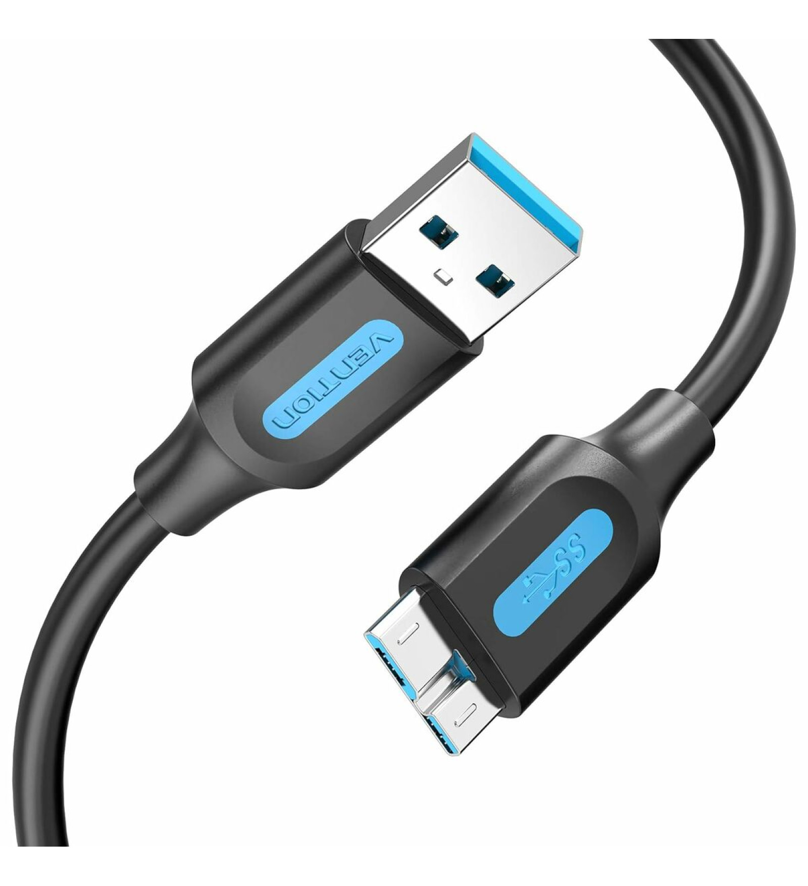 Vention USB Kabelis Vention COPBG 1,5 m Melns (1 gb.)