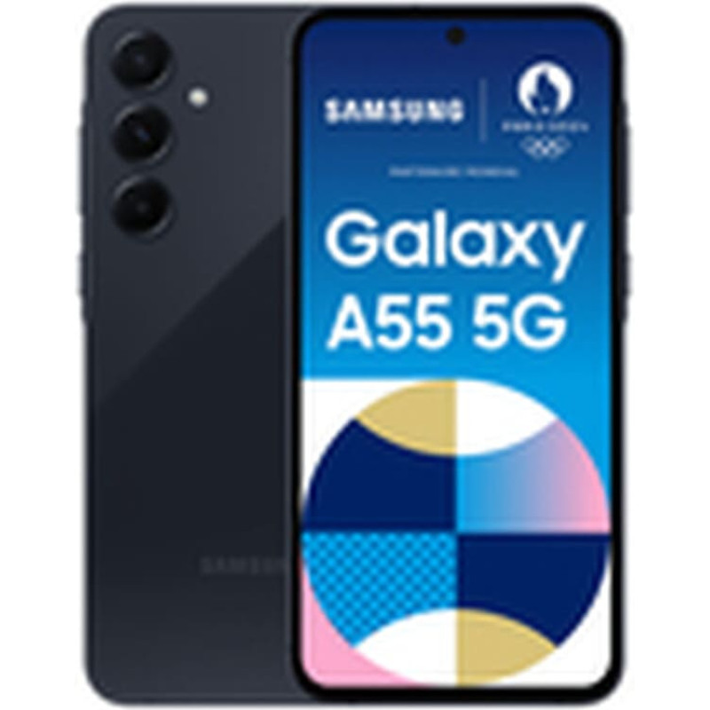 Samsung Viedtālruņi Samsung A55 5G BLACK Melns 8 GB RAM 128 GB