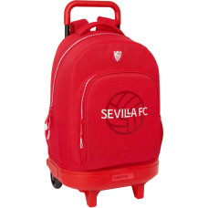 Sevilla Fútbol Club Skolas mugursoma ar riteņiem Sevilla Fútbol Club Sarkans 33 x 45 x 22 cm